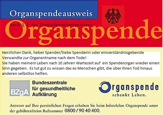 Organspende